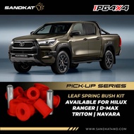 SANDKAT Polyurethane Leaf Spring Bush Kit Toyota Hilux Vigo Hilux Revo