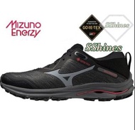 💥NEW⭐️🇯🇵MIZUNO WAVE RIDER GTX✅GORE TEX持久防水⭐️透氣舒適 ✅Mizuno WAVE 波浪片⭐️高穩定性💥高回彈力✅Mizuno ENERZY⭐️柔軟度提高✅男子