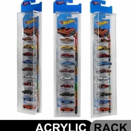 Hotwheels Blister Rack Contains 10 Acrylic
