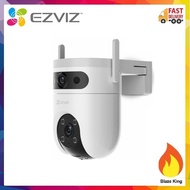 Ezviz H9C Dual Lens 6MP 10MP 3k Waterproof Pan Tilt Two Way Talk Color Night Vision Outdoor Security