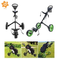 [utruiut0k] Golf Pull Cart Folding Golf Accessories Aluminum Alloy Golf Bag Carrier Cart