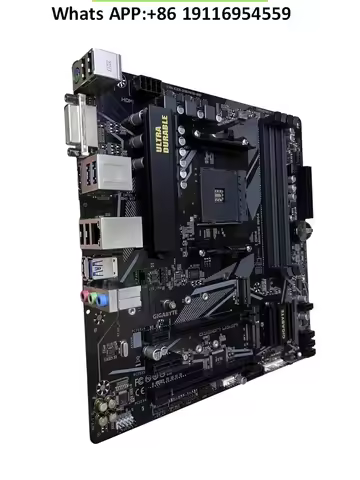 B550M DS3H computer AMD motherboard AM4 dual M.2 support R5 5600G