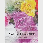 Daily Planner 2020-2021: Passion/ Goal Organizer- Monthly &amp; Weekly Dated Calendar