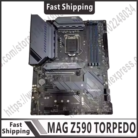 Z590 LGA 1200 motherboard MAG Z590 TORPEDO motherboard For 10/11th gen CPU 4 × DDR4 128GB PCI-E 4.0 