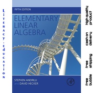 ELEMENTARY LINEAR ALGEBRA FIFTH EDITION STEPHEN ANDRILLI