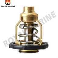 6FP-12411 Thermostat 60℃ 140℉ For Yamaha 75HP 90HP F75B F90B VF90A 4-Stroke Outboard Moto 6FP-12411-