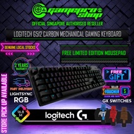 [Free Gift] Logitech G512 CARBON LIGHTSYNC RGB Wired Mechanical Gaming Keyboard - Available in 3 Switches (2Y)