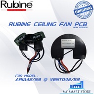 {LAZ}RUBINE VENTO/ARIA CEILING FAN PCB BOARD RECEIVER{NEW VERSION} {100% ORIGINAL}