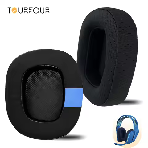 TOURFOUR Replacement Earpads for Logitech G733 Headphones Ear Cushion Cover Sleeve Earmuffs Headset 