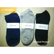 ORIGINAL PLAIN SHORT SOCKS WHOLESALE AURORA SHOCKS DOZENS 12 PAIRS
