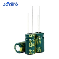 20pcs/lot 220UF 25V 220mf 105C 6X12mm 8*12MM Aluminum Electrolytic Capacitor 25V220UF radial lead 20