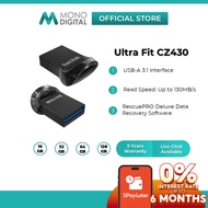 SanDisk Ultra Fit CZ430 130MB/s Pendrive USB 3.2 Compact Flash Drive Mini USB Small Thumb Drive (32G