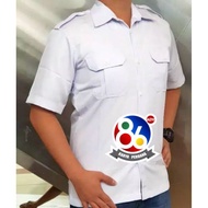 KEMEJA White civil servant uniform, civil servant uniform, male civil servant uniform, white civil s