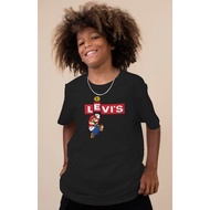 Mario Bros Levis Kids T-Shirt/Mario Bros Levis Game T-Shirt/Mario Bros Levis Kids T-Shirt/Men/Girls