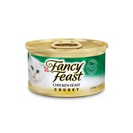 (ลด10%) Fancy Feast แมว รสไก่ชิ้น 85ก. 24x85 g.
