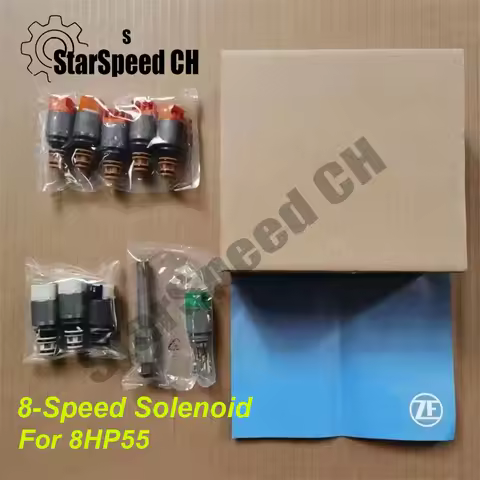 Genuine New 8HP55 ZF8HP55 8HP90 Automatic Transmission Solenoid Kit 1087298388 For BMW Land Rover Ja