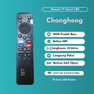 Remot Remote TV REALME Android Smart Tv LED LCD Changhong realme CHG  - 805 NO VOICE