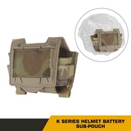 Molle Pouch 500D Nylon K Series Helmet Battery Sub-Pouch Helmet Bag PVS-31 Battery Helmet Pack Hunti