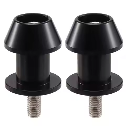 A59X-2Pcs M6 X1.5 Motorcycle Cnc Swing Sliders Spools Stand Screw For Fz01 Fz03 Fz09 Fz10 Yzf R1 R3 