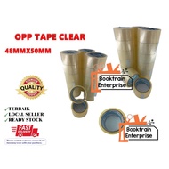 (Ready Stock) OPP TAPE/48MM/ Packaging Tape, Packing Tape, Transparent Packaging Tape, Clear Packing