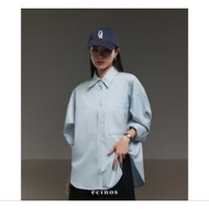 KEMEJA [READ CAPTION] ECINOS BLUE Summer Oversized | Shirt OversizedWanita