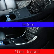 ABS Plastic Center Console Decoration Trim Strips for Mercedes Benz A CLA GLA Class W117 W176 A180 C