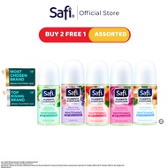 [Buy2 Free 1] Safi  Hijabista Bodycare Antibacterial Deodorant Roll On Dry Fresh 50ml