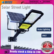Modi Solar Street Light 150W Outdoor Street Lampu Jalan Lampu LED Solar Flood Light IP67 Waterproof Remote Control lampu solar
