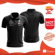 PETRONAS AMG UNISEX POLO TEE TSHIRT MICROFIBER