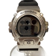 CASIO Men's Watch Quartz G-SHOCK Digital SLV BLK GM-6900U-1JF Direct from Japan Secondhand