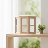 Miniature Pavilion 1:12 Scale Miniature Gazebo Dollhouse Shell Unfinished Fairy Garden Ornament Blan