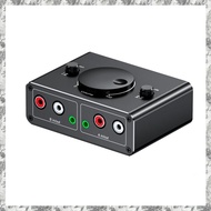 [I O J E] 3.5mm  Stereo Bi-Directional Audio Switcher 1 in 2 Out or 2 in 1 Out 3.5mm  Audio Switcher