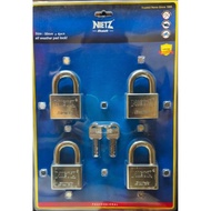 [ORIGINAL] BUICK 50MM X 4 PADLOCK ( KEYALIKE )