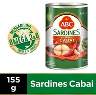 Sarden ABC Kaleng Sardines 155 gram