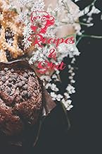 ^ Recipes and Shit Blank Journal Food Cookbook Design ocument all Your Special Recipes and Notes for
