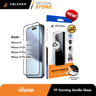 [Official] Ablemen ไอโฟน 17 Series กระจก FF Corning Gorilla Glass กระจกใสเต็มจอ รับประกัน 1 ปี