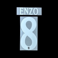 OFFICIAL ENZO #8 Chelsea FC 3rd 2025-26 Cup UCL Print