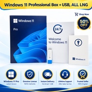 Microsoft Windows 11 PRO FPP 64-BIT ENG INTL With USB Flash Drive