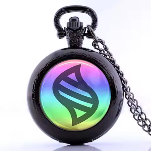 pokemon Pocket Watch Mega Stone Anime Gengar Fairy Ball Pocket Watch Necklace Pendant Children Stude
