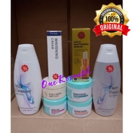 Viva Anti-Dark Spot Package Sunscreen Whitening Night Glowing Serum Skinfood Milk Toner Spirulina