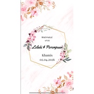 Kad Khawin Digital eCard wedding Invitation