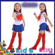 【Conbo shop】 ของเล่นเด็ก1ชุดชุดเซเลอร์มูน Tsukino Usagi ชุดคอสเพลย์เสื้อผ้าชุดปาร์ตี้ฮาโลวีนชุดคาร์น