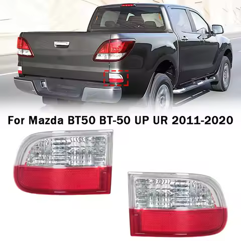 For Mazda BT50 BT-50 UP UR 2011-2020 Rear Bumper Brake Stop Light Fog Lamp Rear Tail light Without B