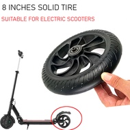 8-inch scooter rear wheels for scooter wheels, electric scooter solid tires with wheel rim bearings