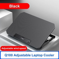 Laptop Cooling Pad 2 Fan Adjustable Speed - Q100 - Black