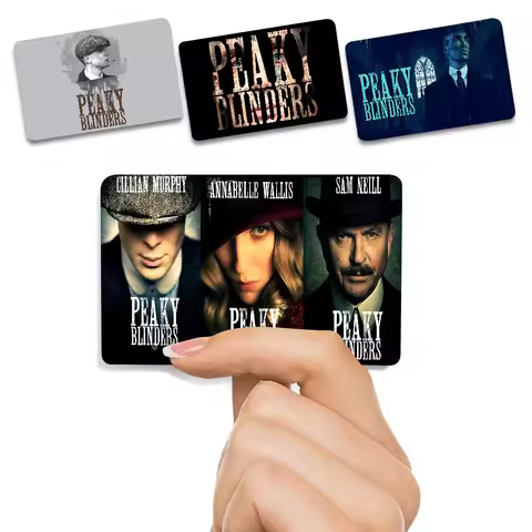 P-Peaky B-Blinders TV Matte Film Cover Skin Sticker For Credit Card Bank Debit Bus Card