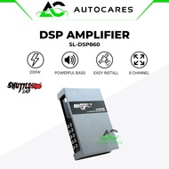 SHUTTLE LAB SL-DSP860 8 Channel DSP Amplifier Plug & Play 31 Band EQ Car DSP with Amplifier 8CH DSP