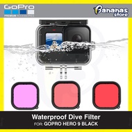 GoPro Hero 13 Black 12 11 10 9 Dive Filter For Waterproof Protective Housing Diving Case - Red Pink 