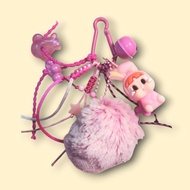 Charm Bag/ carbiner hookKeychain