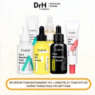 TIAM Niacinamide Serum Set 10% + Arbutin 2% Tiam Vita B3 Whitening and Restoring Dark Spots